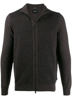 Boss Hugo Boss zip front sweatshirt