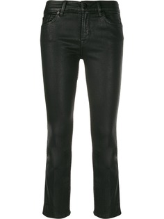 7 For All Mankind укороченные брюки из искусственной кожи