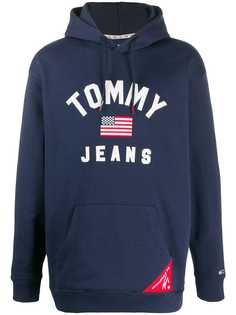 Tommy Jeans embroidered logo hoodie