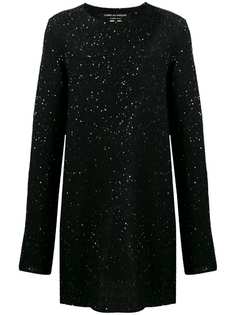 Comme Des Garçons Homme Plus sequined oversized knit sweater
