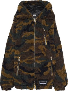 Miu Miu пальто с камуфляжным узором