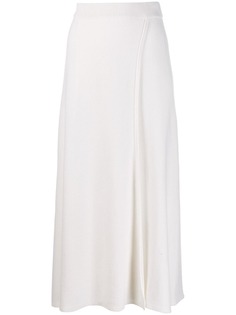 Malo knitted a-line skirt