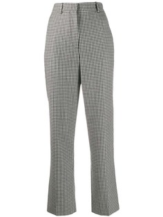 Racil tapered gingham trousers