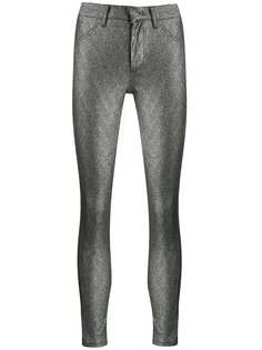 Dondup metallic stitched leggings