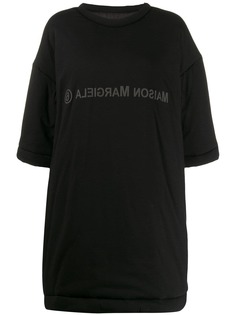 Mm6 Maison Margiela printed logo oversized T-shirt