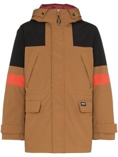 Kenzo Tech canvas padded parka coat