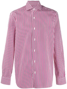 Barba striped long-sleeve shirt