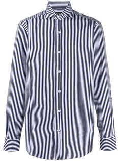 Barba striped long-sleeve shirt