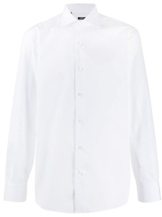 Barba plain long-sleeved shirt