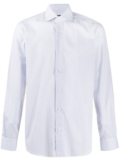 Barba pinstripe long-sleeved shirt