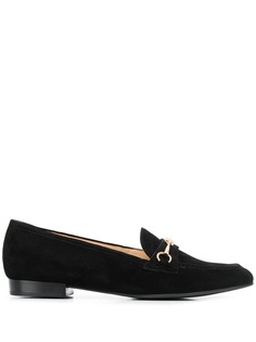 Hogl metallic appliqué loafers