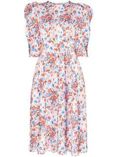 Vika Gazinskaya floral print midi dress