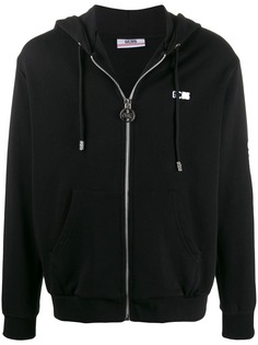 Gcds logo embroidered hoodie