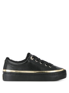 Tommy Hilfiger metallic detail lace-up sneakers
