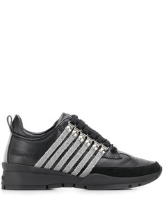 Dsquared2 striped trainers