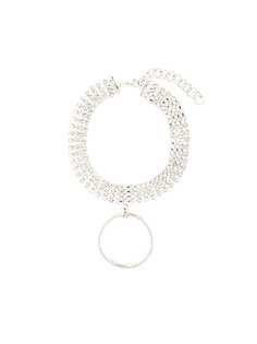 Alessandra Rich crystal embellished choker