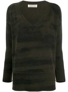 Lamberto Losani camouflage wool blend jumper