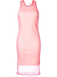 Helmut Lang two layer dress