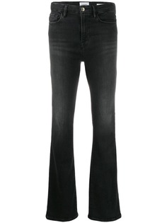 FRAME mid-rise flared jeans