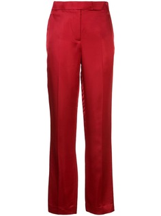 Helmut Lang high waisted straight leg trousers