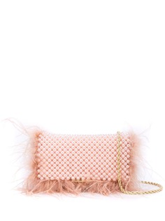 Loeffler Randall Mimi beaded clutch