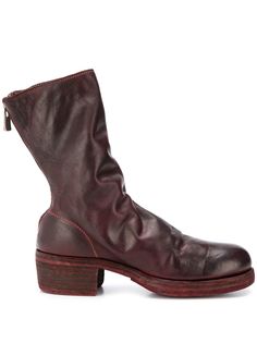 Guidi worn effect boots