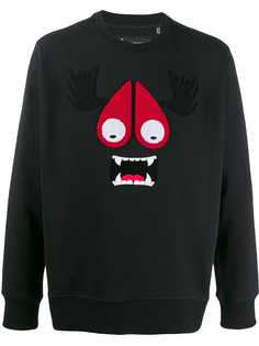 Moose Knuckles cartoon print sweatshirt