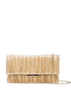 Loeffler Randall pleated clutch bag