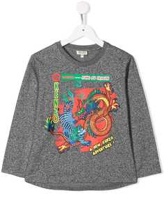 Kenzo Kids printed cotton T-shirt