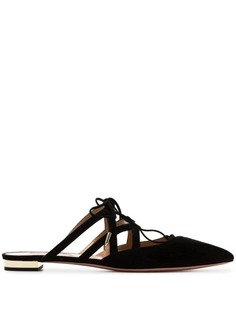 Aquazzura туфли Belgravia с заостренным носком