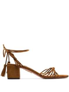 Aquazzura босоножки Mescal 50 с ремешками