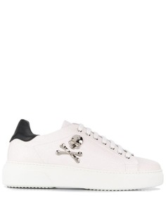 Philipp Plein кроссовки с декором Skull