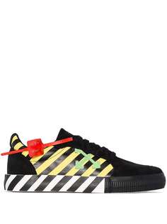 Off-White кеды Vulcanized с полосками