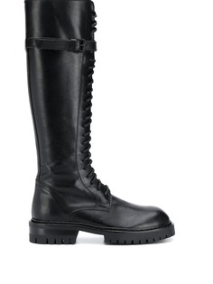 Ann Demeulemeester сапоги на шнуровке