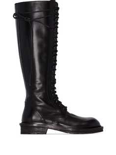 Ann Demeulemeester сапоги со шнуровкой