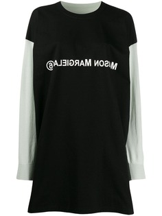 Mm6 Maison Margiela платье-толстовка MM6 с логотипом