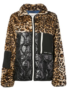 Sandy Liang куртка с леопардовым принтом