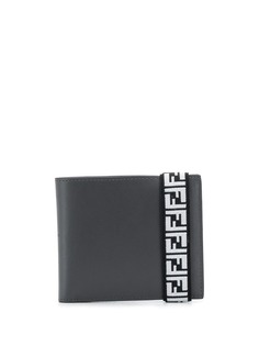 Fendi кошелек с ремешком и логотипом