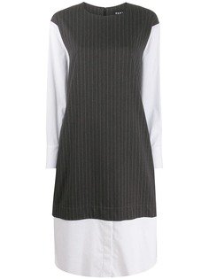 DKNY layered shirt dress
