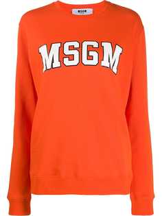 MSGM свитер с логотипом College
