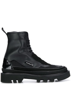 Rombaut vegan leather lace-up boots