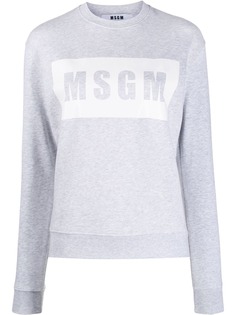 MSGM свитер с логотипом