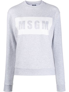 MSGM свитер с логотипом