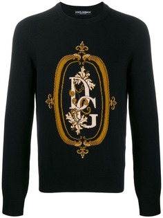 Dolce & Gabbana джемпер с логотипом DG
