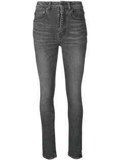 Saint Laurent джинсы скинни с высокой посадкой