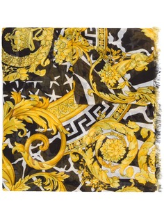 Versace шарф Savage с принтом Barocco