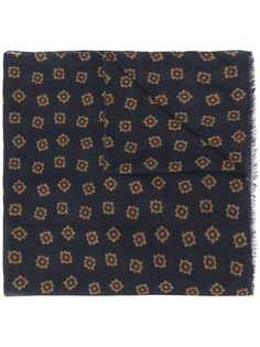 Lardini geometric print scarf