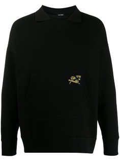 Raf Simons polo collar sweatshirt