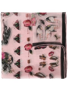 Alexander McQueen платок Victorian Curiosities