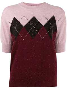 Ballantyne short sleeve fine knit top